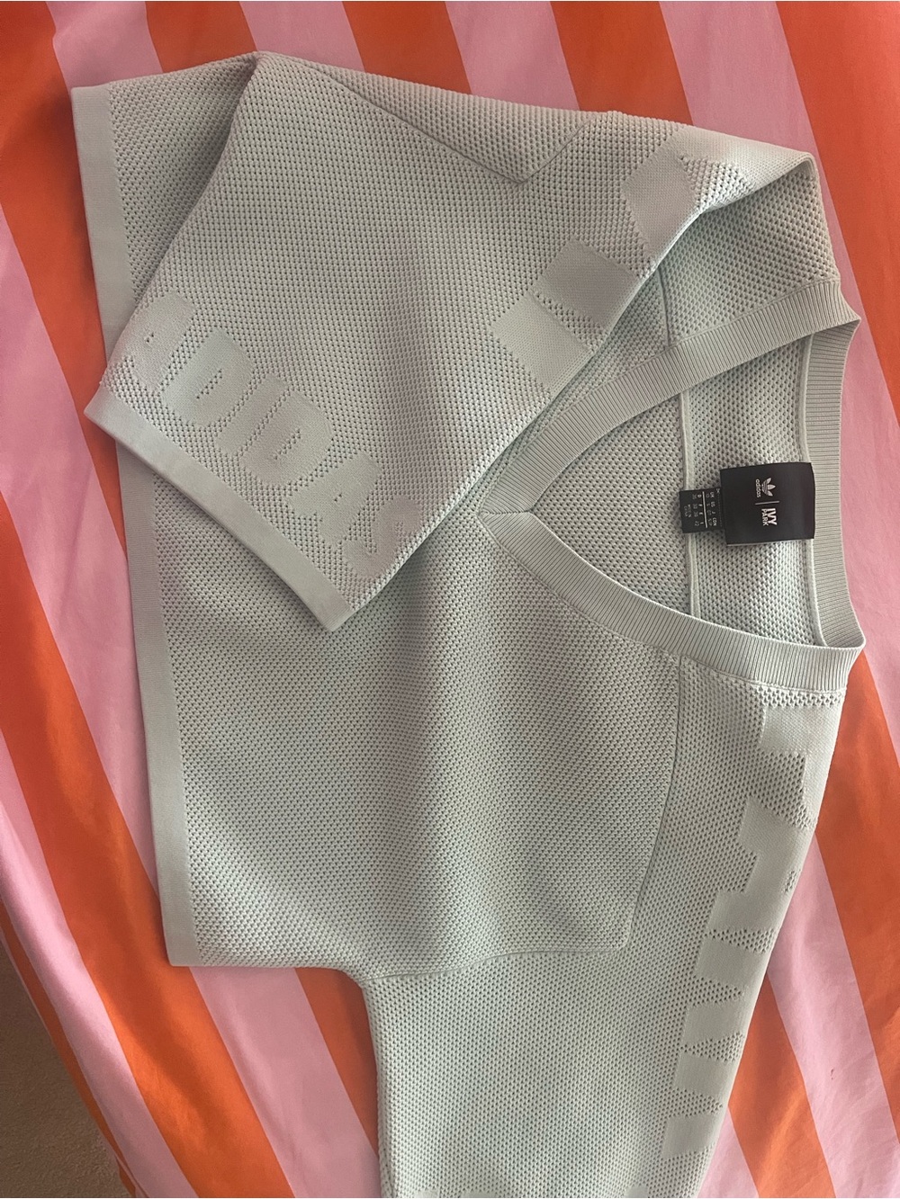 Ivy Park Adidas Mint Green Crop Top - Picture 4 of 11